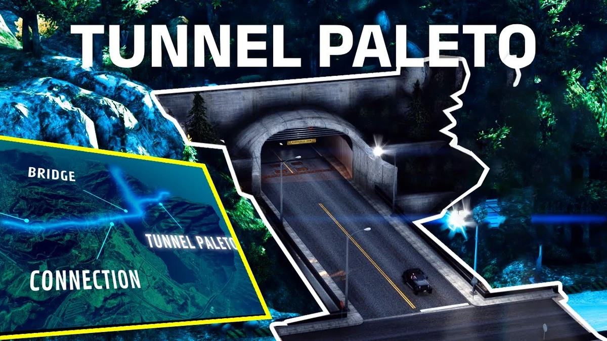 TUNNEL – PALETO BAY MAPPING | Fully Open Source FiveM Map